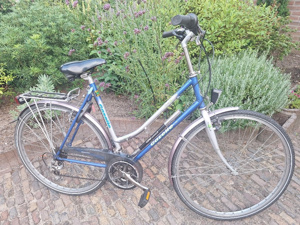 Damesfiets, Ophalen, Gebruikt, Velgrem, Versnellingen