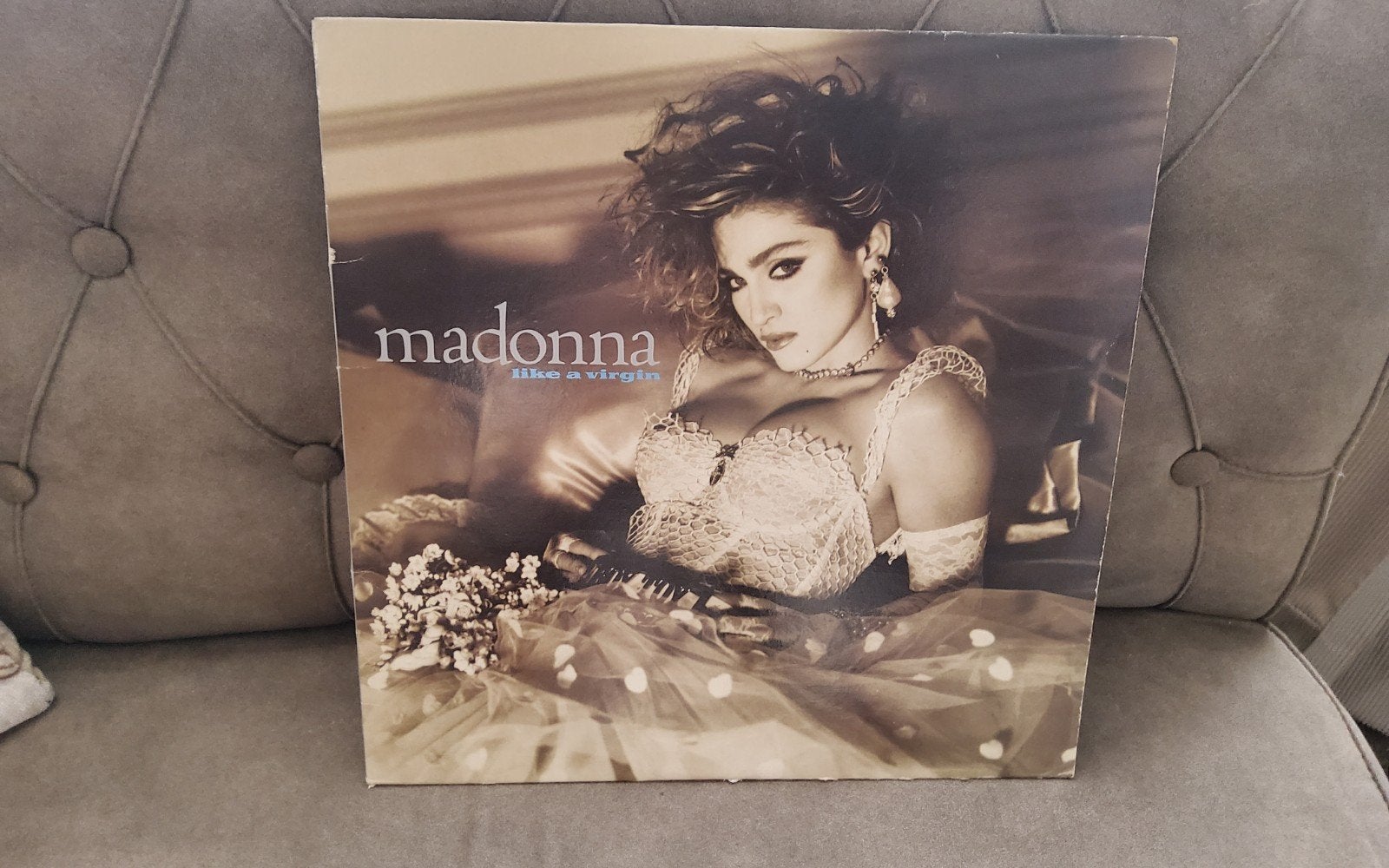 Madonna Like a Virgin LP (1984)Canada Picture & Lyric insert, Verzenden, 1980 - 1989, Gebruikt, 12 inch