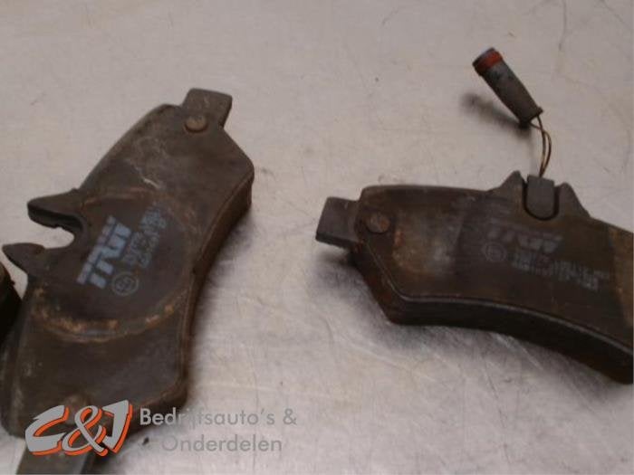 Remblok achter van een Volkswagen Crafter, Gebruikt, -, Volkswagen, -