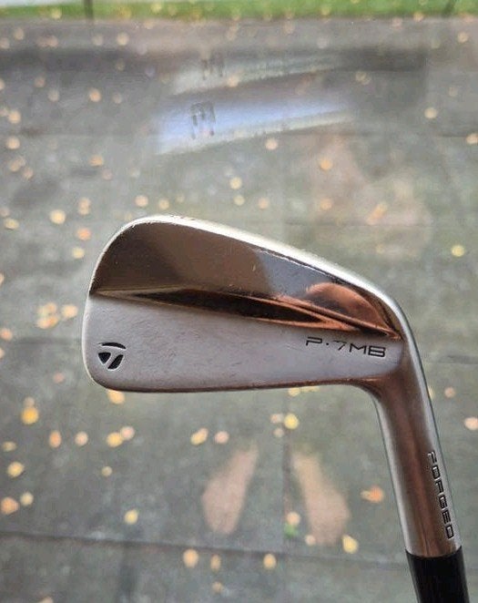 TaylorMade P7MB IJzer 3 - S400 stiff, Sport en Fitness, Ophalen of Verzenden, Zo goed als nieuw, Club, Overige merken