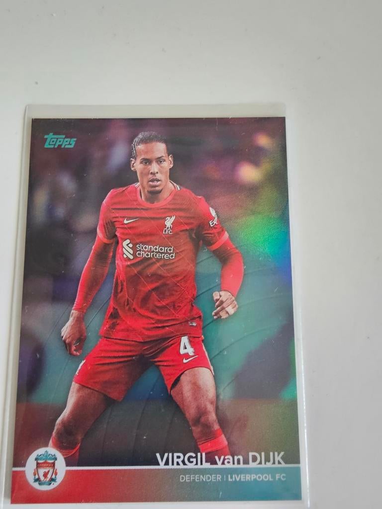 Virgil van Dijk Topps Spelerskaart 104/150 Liverpool FC, Ophalen of Verzenden