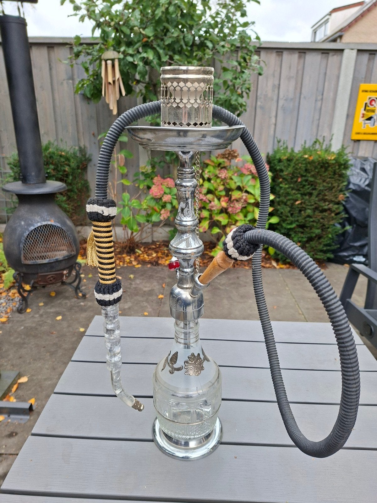 Waterpijp, Ophalen of Verzenden, Zo goed als nieuw, (Water)pijp