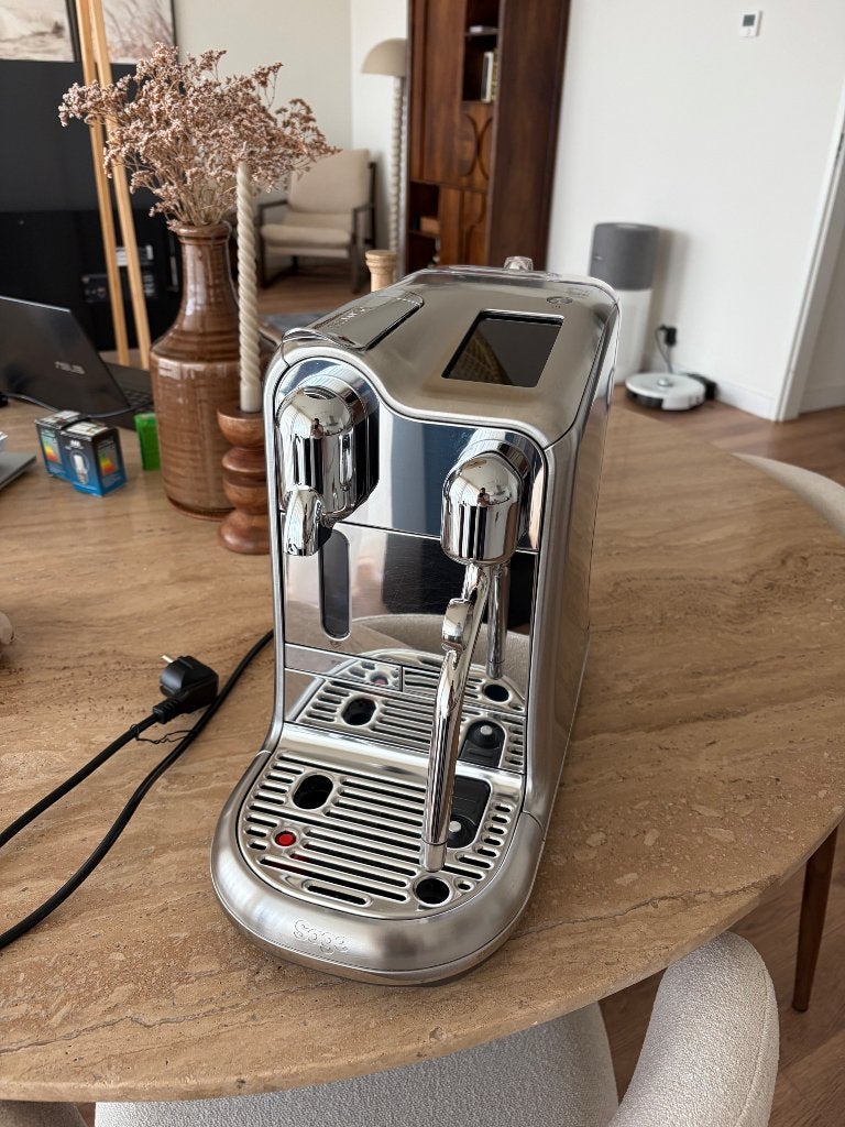 Sage Nespresso Creatista Pro, Witgoed en Apparatuur, Koffiezetapparaten, Ophalen, Koffiepads en cups, Gebruikt, Koffiemachine