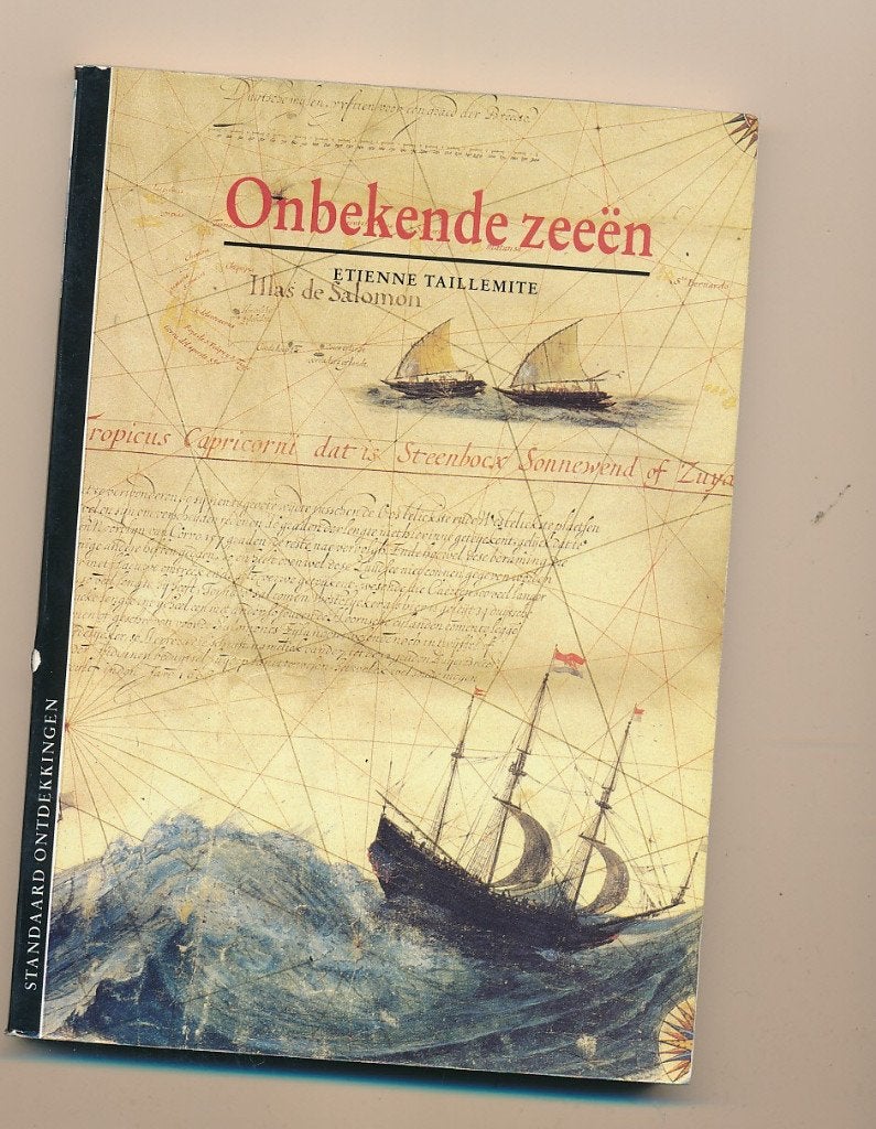Onbekende Zeeën - Etienne Taillemite, Atlas de Salomon, Etienne Taillemite, Overige gebieden, Ophalen of Verzenden, 20e eeuw of later