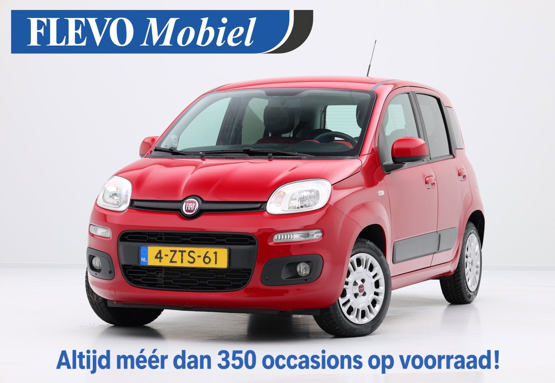 Fiat Panda 0.9 TwinAir Lounge 5-deurs *Clima*, Auto's, Voorwielaandrijving, Gebruikt, Panda, Origineel Nederlands