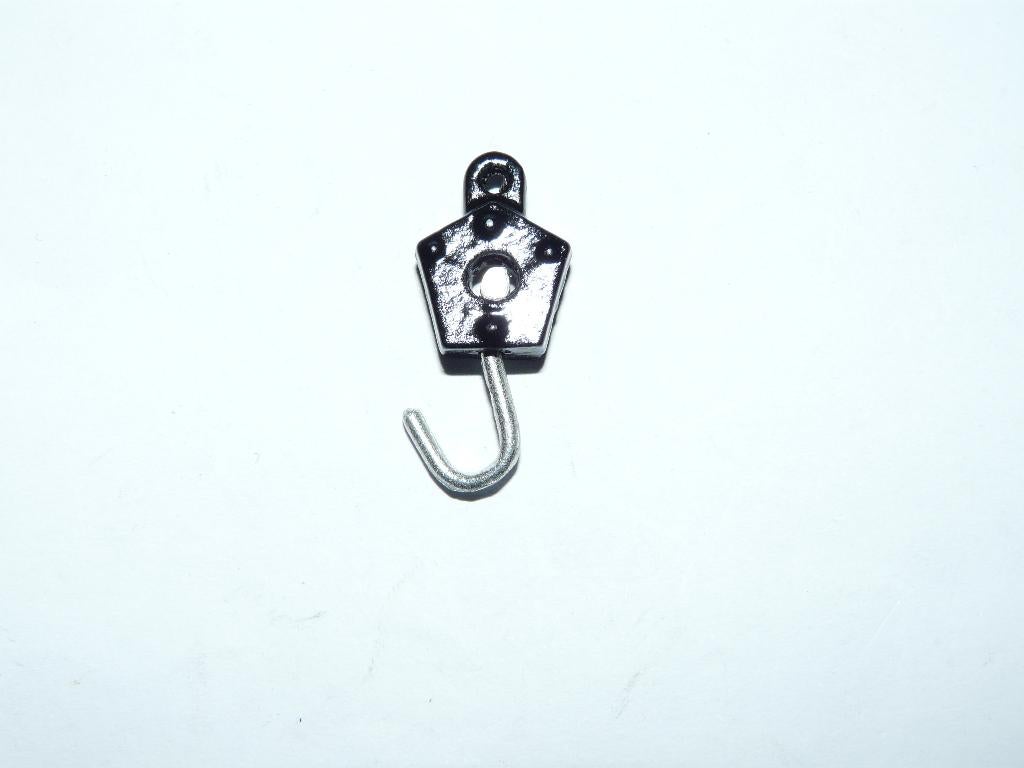 Dinky Toys - Zwarte Metalen Takelblok + Draaibare Haak NEW, Ophalen, Nieuw, Auto, Dinky Toys