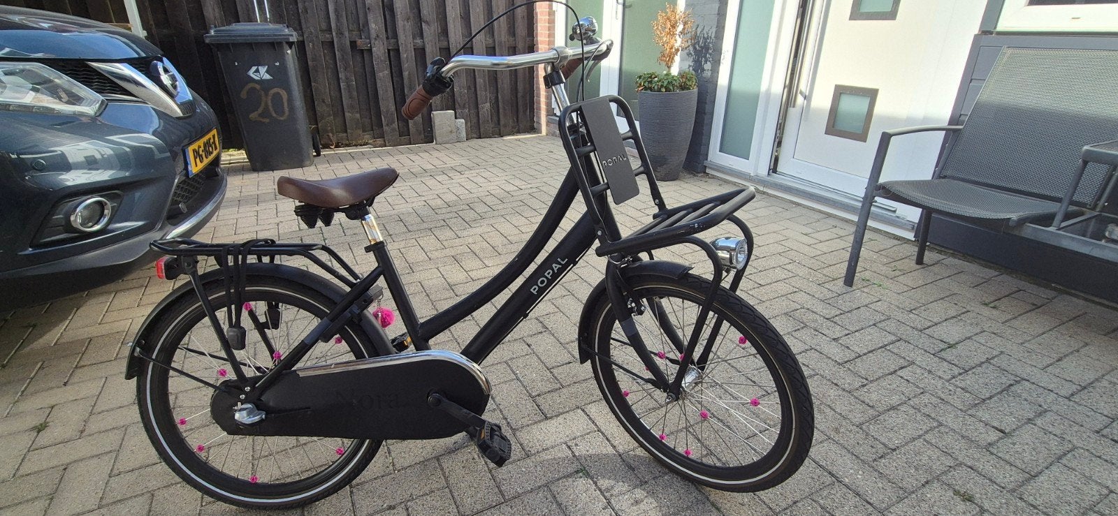popal meisjes fiets, Fietsen en Brommers, Fietsen | Meisjes, Ophalen, Terugtraprem, 22 inch, Versnellingen
