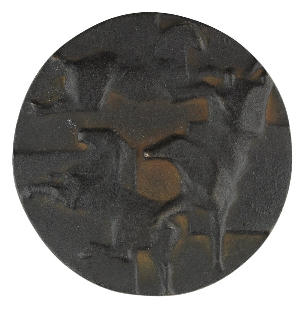 BRONZEN PENNING Eric Claus BERNARDUSHUIS AMSTERDAM, Verzenden, Brons, Nederland
