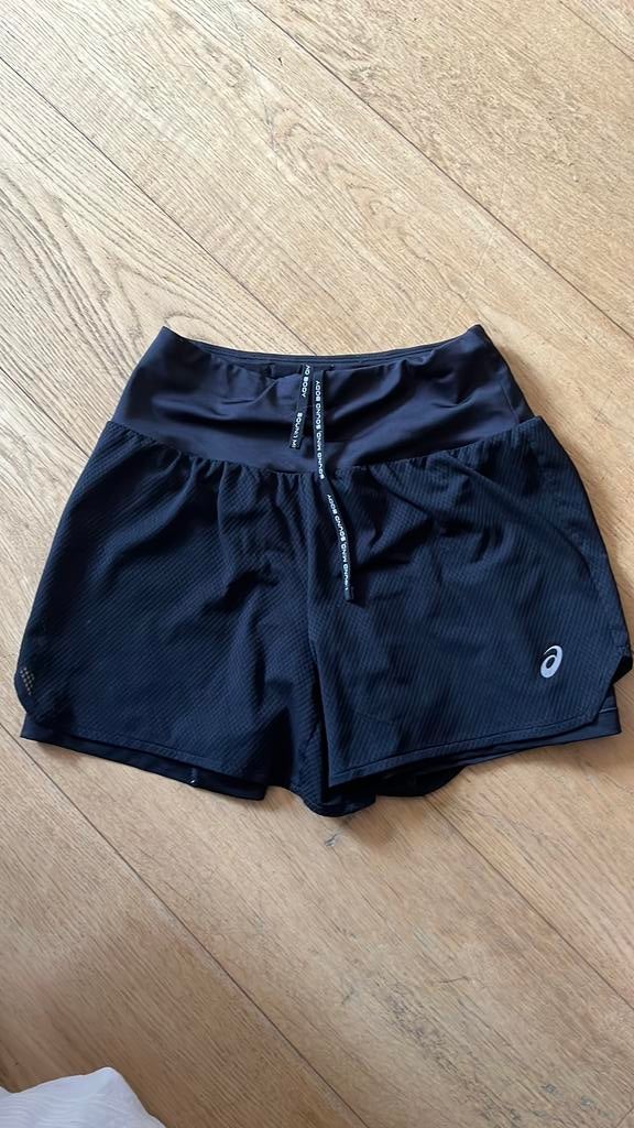 Asics short zwart xs, Ophalen of Verzenden, Nieuw, Maat 34 (XS) of kleiner, Zwart