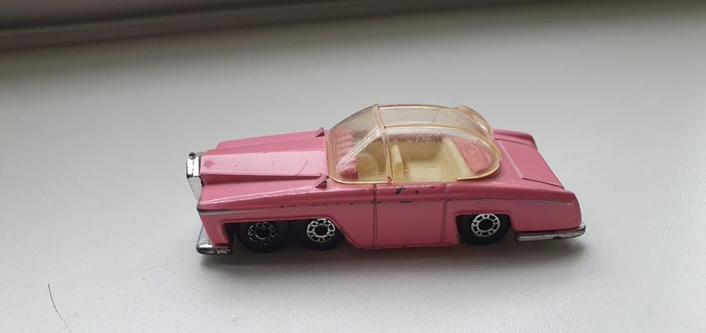 Thunderbird Lady Penelope FAB1 roze matchbox, Ophalen of Verzenden
