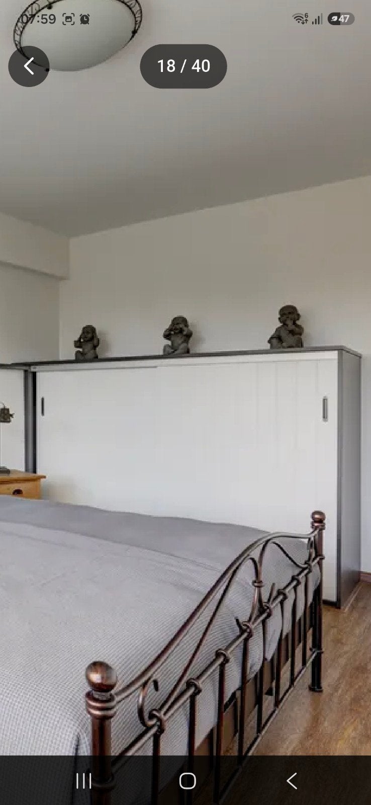 GRATIS Garobe kast met schuifdeuren, Ophalen, Gebruikt, 100 tot 150 cm, 100 tot 150 cm