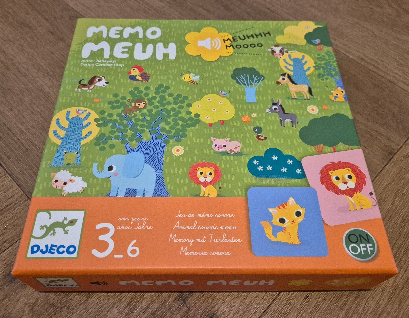 Djeco dierengeluiden spel - Speelgoed, Kinderen en Baby's, Ophalen of Verzenden, Gebruikt, Met geluid