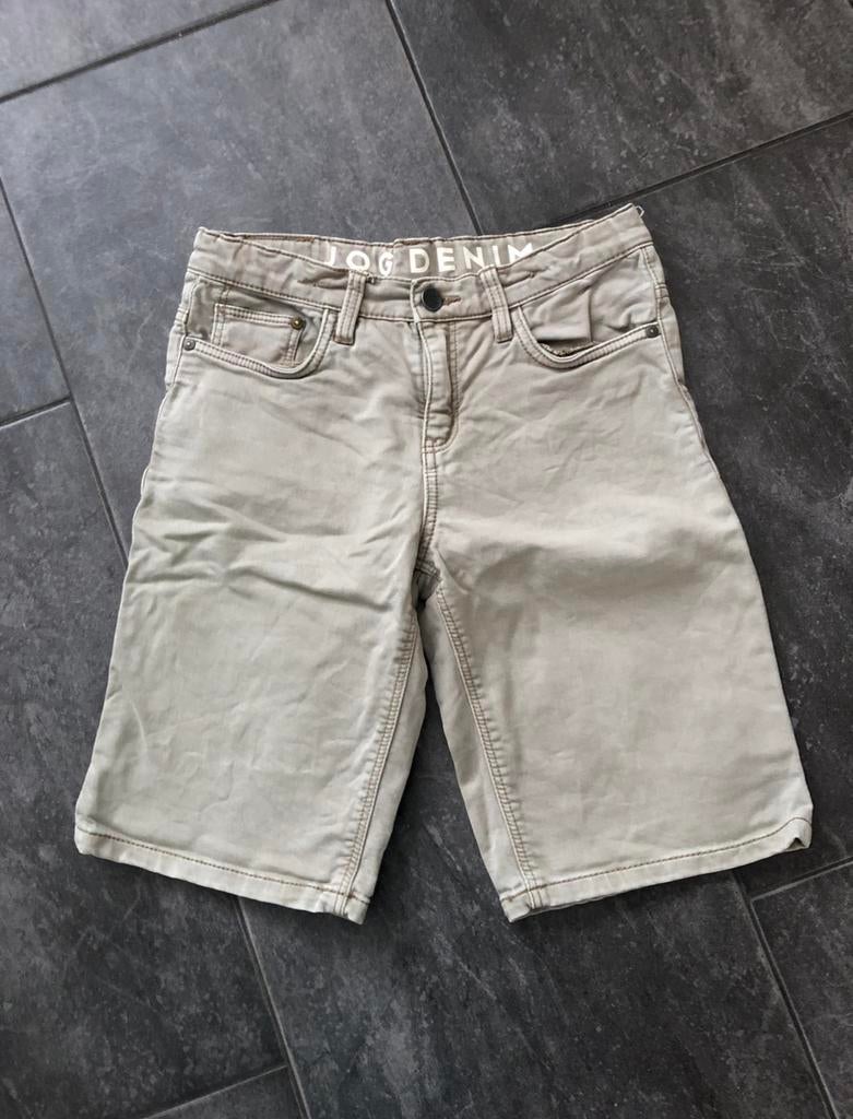 DWD Jog Denim Korte Broek - Comfortabele Jongensshort, Ophalen of Verzenden, Zo goed als nieuw, Overige kleuren, Overige jeansmaten