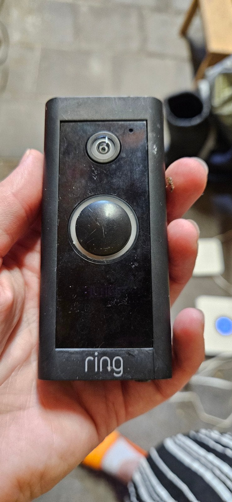 Ring beveiliging systeem, Ophalen