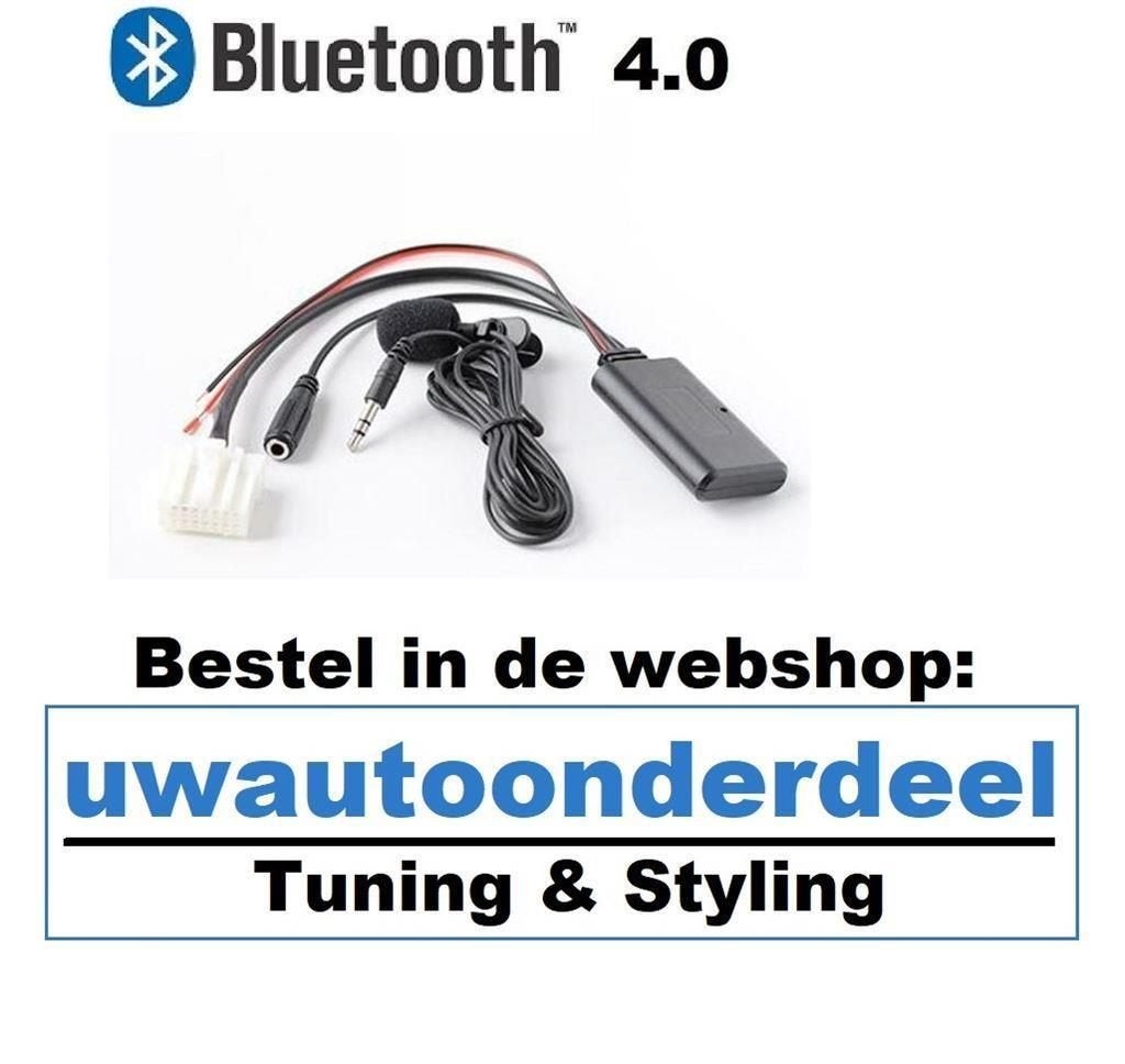 Mazda 2 3 5 MX5 6 RX8 Bluetooth carkit muziek streaming aux, A.parts@hotmail.nl, Trasmolenlaan 12 3447 GZ Woerden, Verzenden, Nieuw