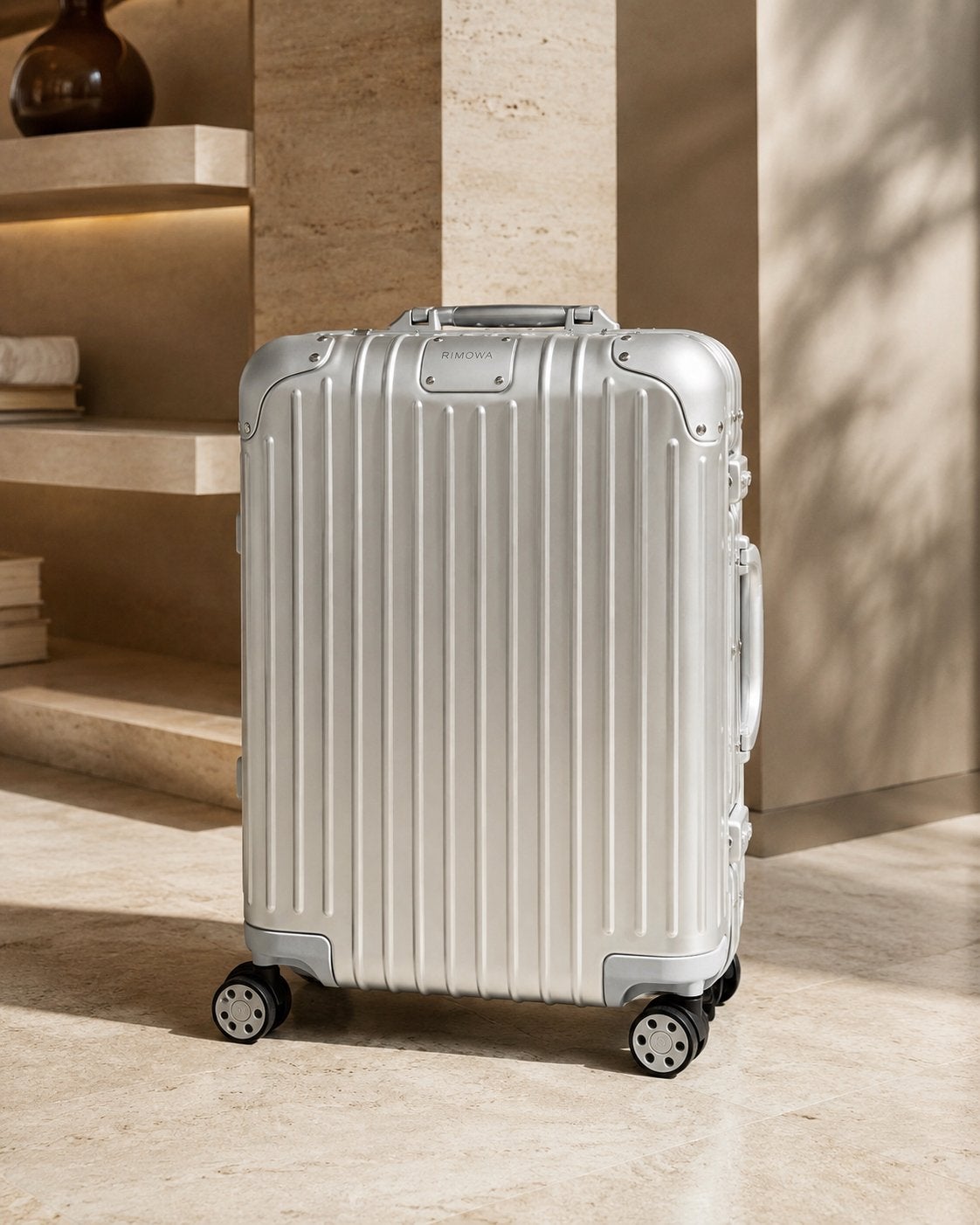 Orginele Rimowa Cabin, Wieltjes, 50 tot 60 cm, Nieuw, Ophalen of Verzenden