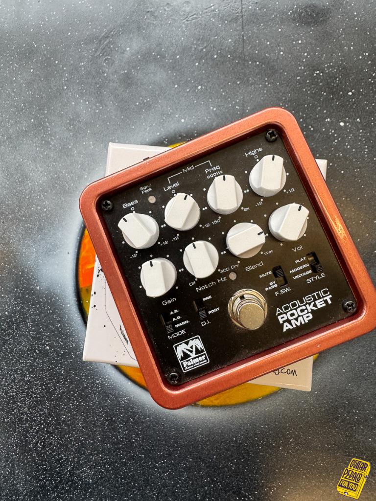 Palmer Pocket Amp Acoustic preamp en DI-box, Muziek en Instrumenten, Effecten, Zo goed als nieuw, Overige typen, Equalizer, Ophalen of Verzenden