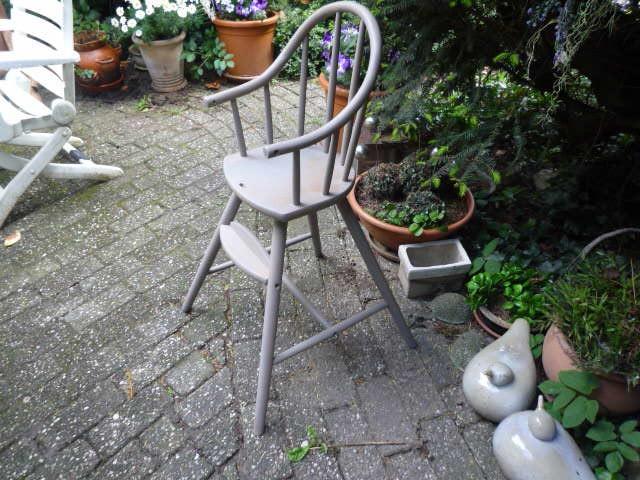 Ikea kinderstoel hout, Ophalen, Gebruikt, Overige typen, Aanschuifbaar