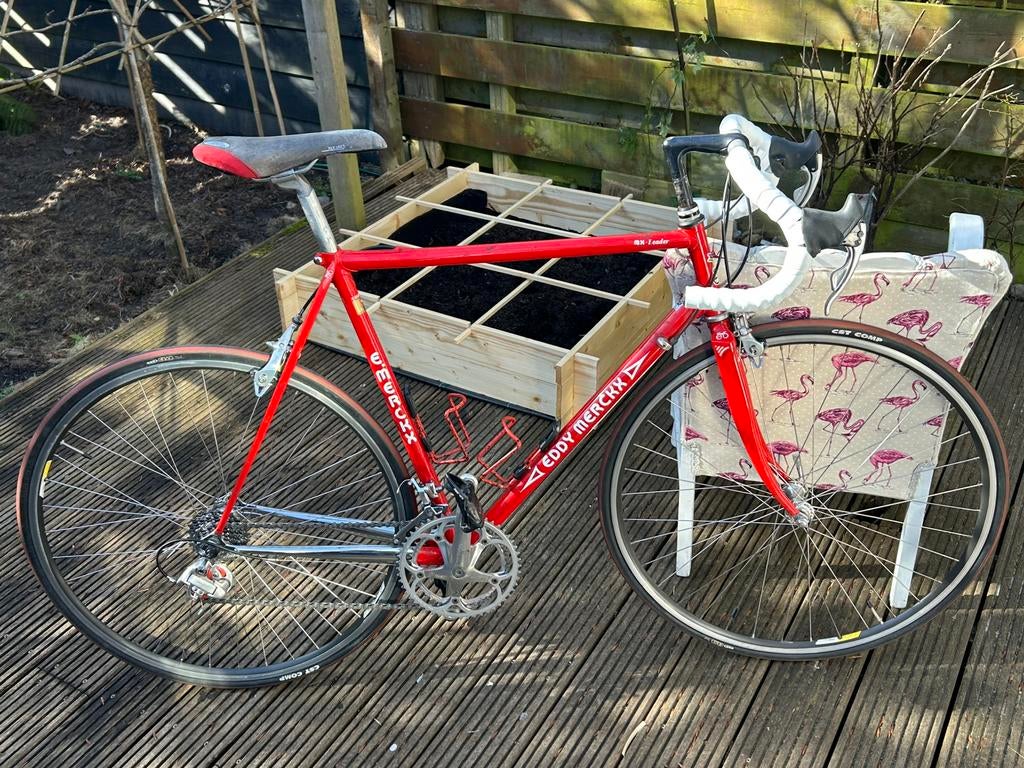Eddy Merckx MX-Leader – Columbus MXL – Campagnolo – maat 56, Fietsen en Brommers, Fietsen | Racefietsen, Gebruikt, Heren, Overige maten