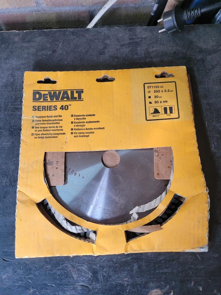 Te koop nieuwe zaagblad dewalt, Ophalen, 70 mm of meer, Nieuw, Dewalt