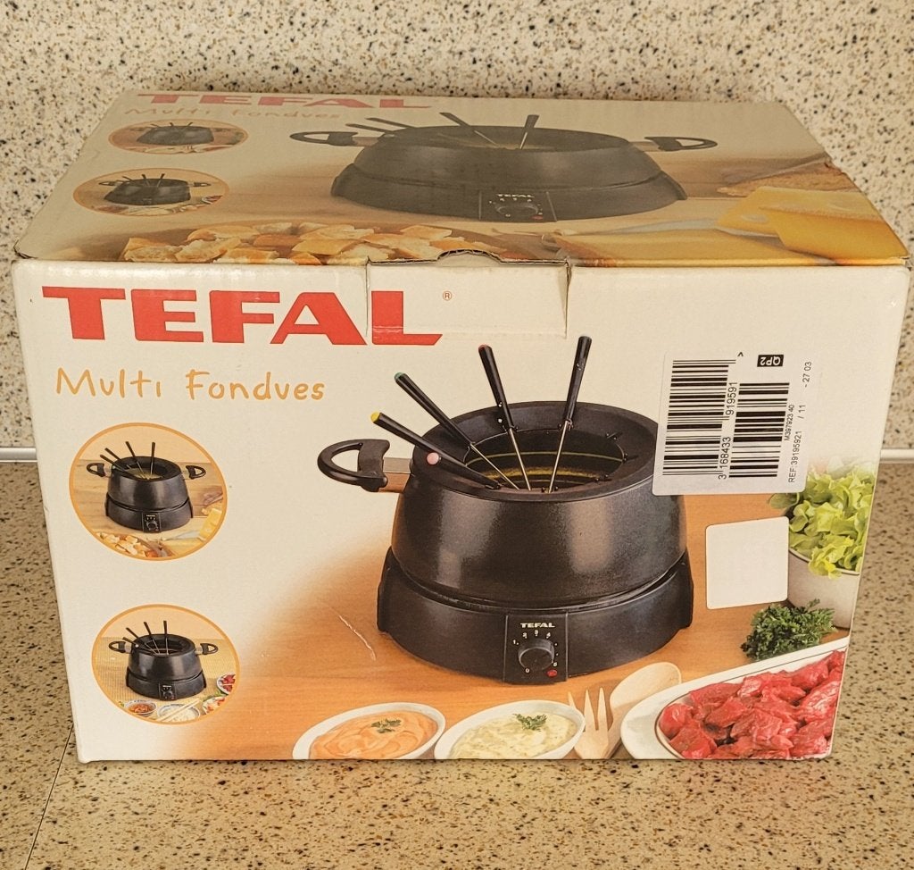 Fondue Tefal 1 x gebruikt!!!, Ophalen of Verzenden, Nieuw, Elektrisch, Fondueset