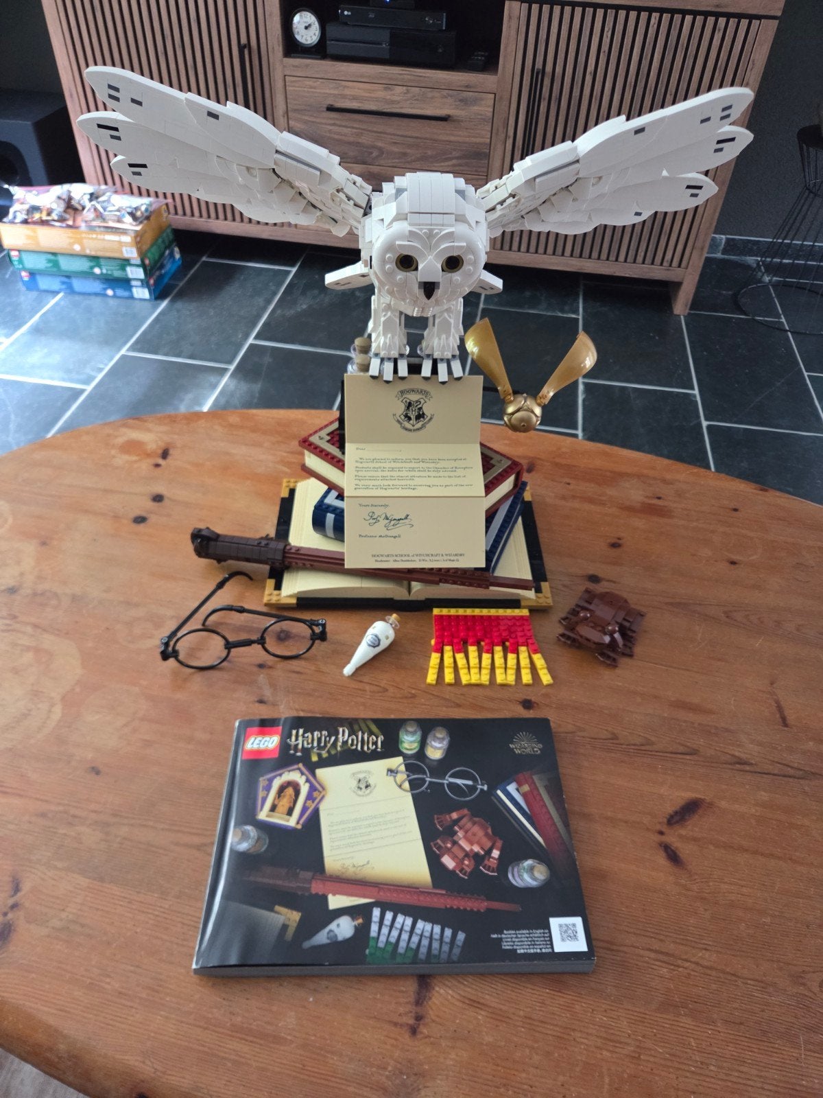 lego icons 76391 harry potter, Ophalen of Verzenden, Zo goed als nieuw