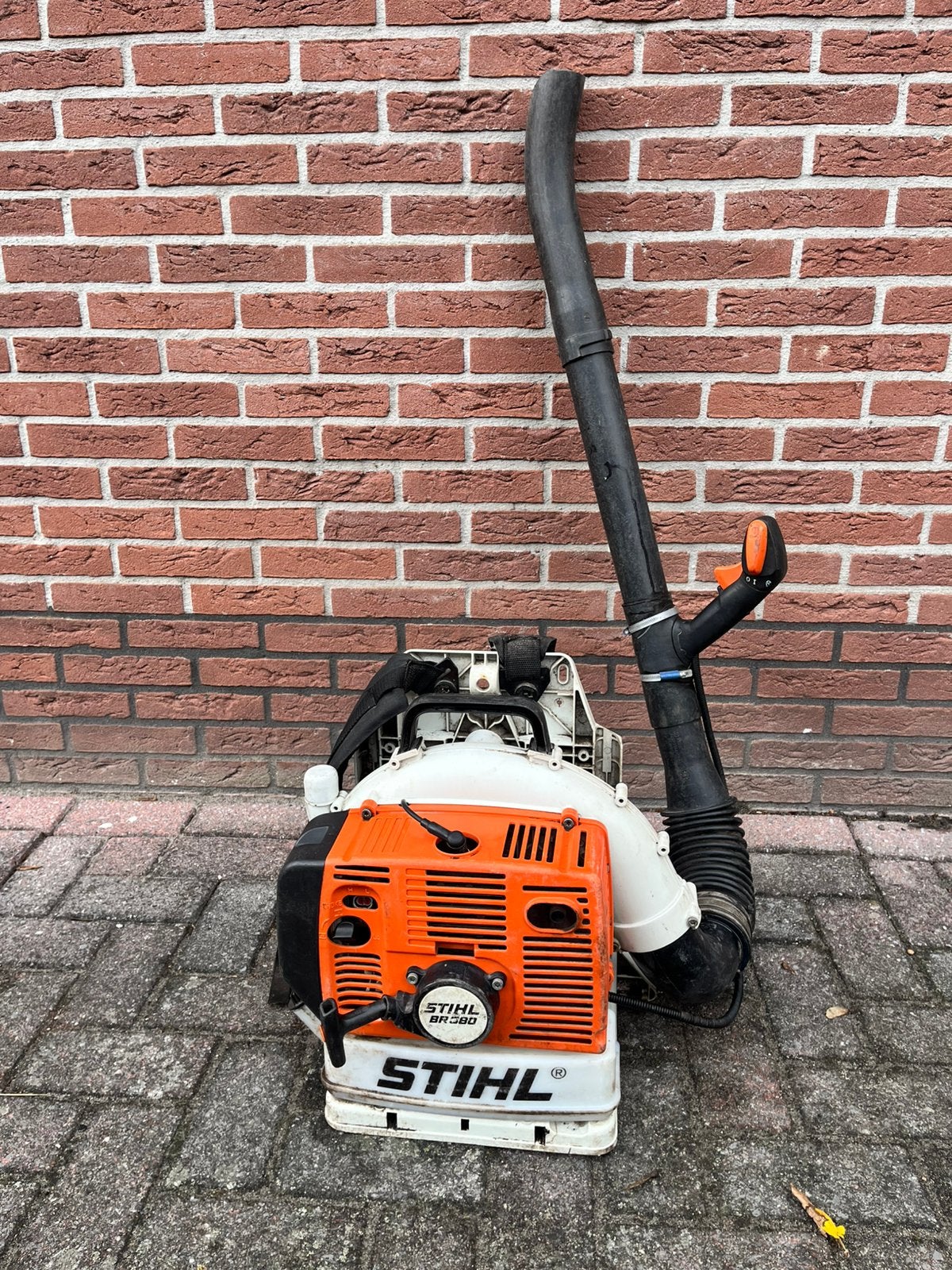 Stihl BR380 bladblazer bj 2007, Ophalen of Verzenden, Gebruikt, Benzine