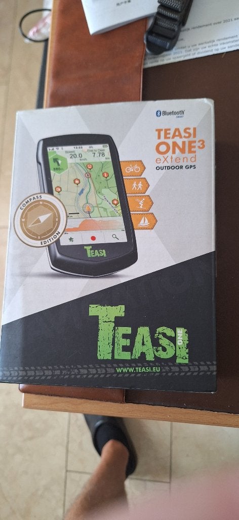 Teasi One 3 Extend Fietscomputer, Fietsen en Brommers, Ophalen of Verzenden, GPS, Zo goed als nieuw