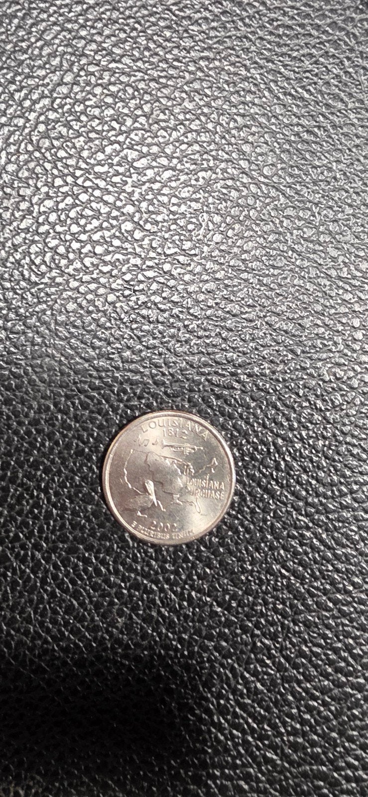 Amerika Quarter dollar 2002 D Louisiana, Ophalen of Verzenden, Noord-Amerika