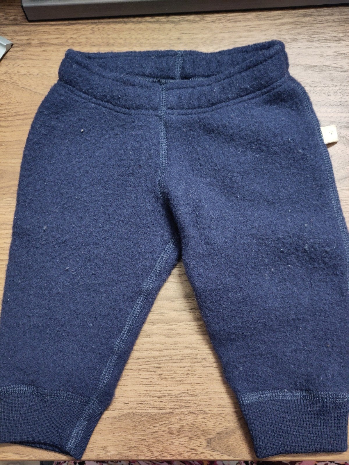 Donkerblauwe wollen broek van Dilling maat 68, Broekje, Jongetje of Meisje, Ophalen of Verzenden, Zo goed als nieuw