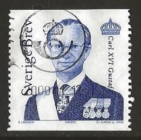 Zweden 185, koning, Verzenden, Zweden, Gestempeld