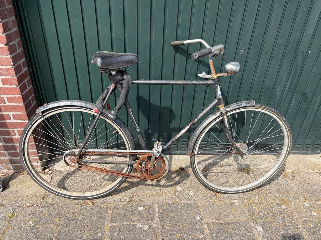 Oude fiets - opknapper, Terugtraprem, Gebruikt, 53 tot 57 cm, Ophalen