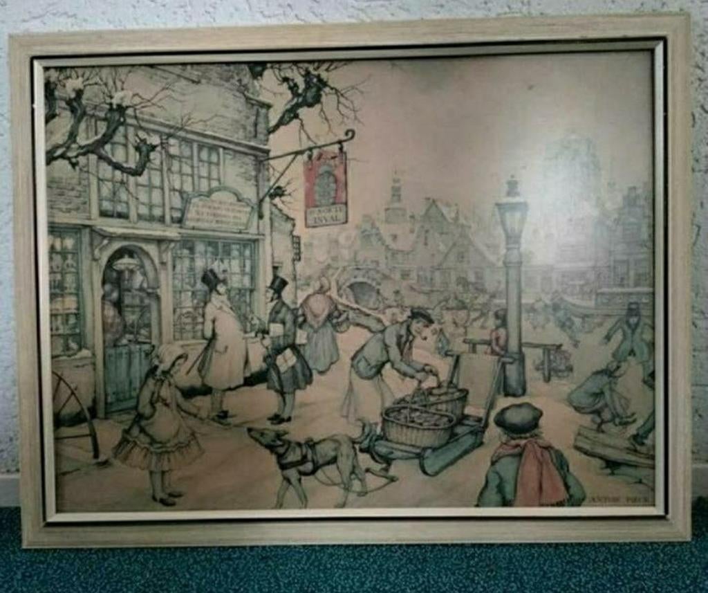 "in de Soete Inval,Anton Pieck,bakkerij,Oldemarkt,plein, Ophalen of Verzenden