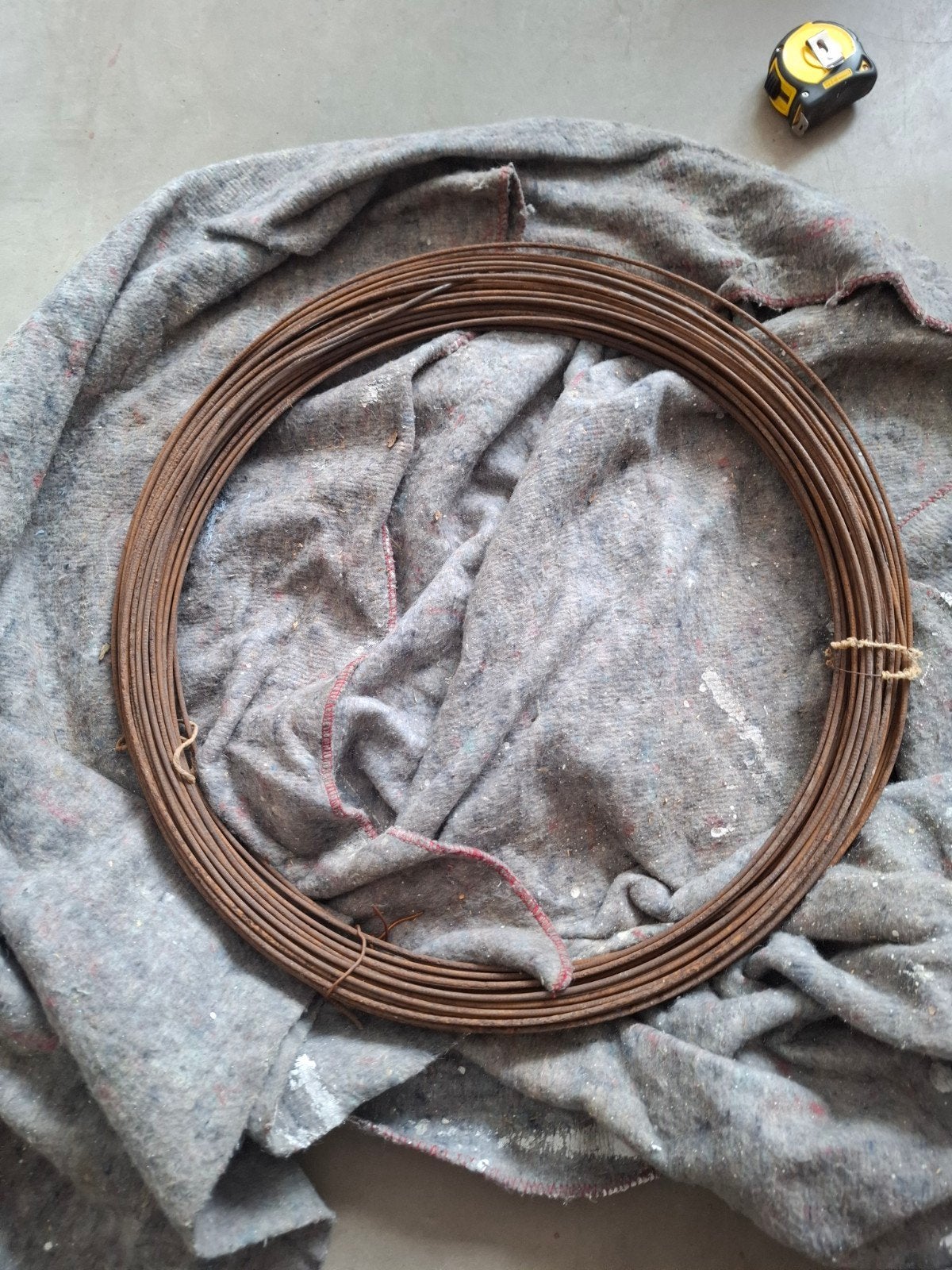 Te koop staaldraad / staalkabel / spandraad 4mm, Tuin en Terras, Gaas en Draad, Ophalen of Verzenden, Minder dan 10 meter, Overige typen