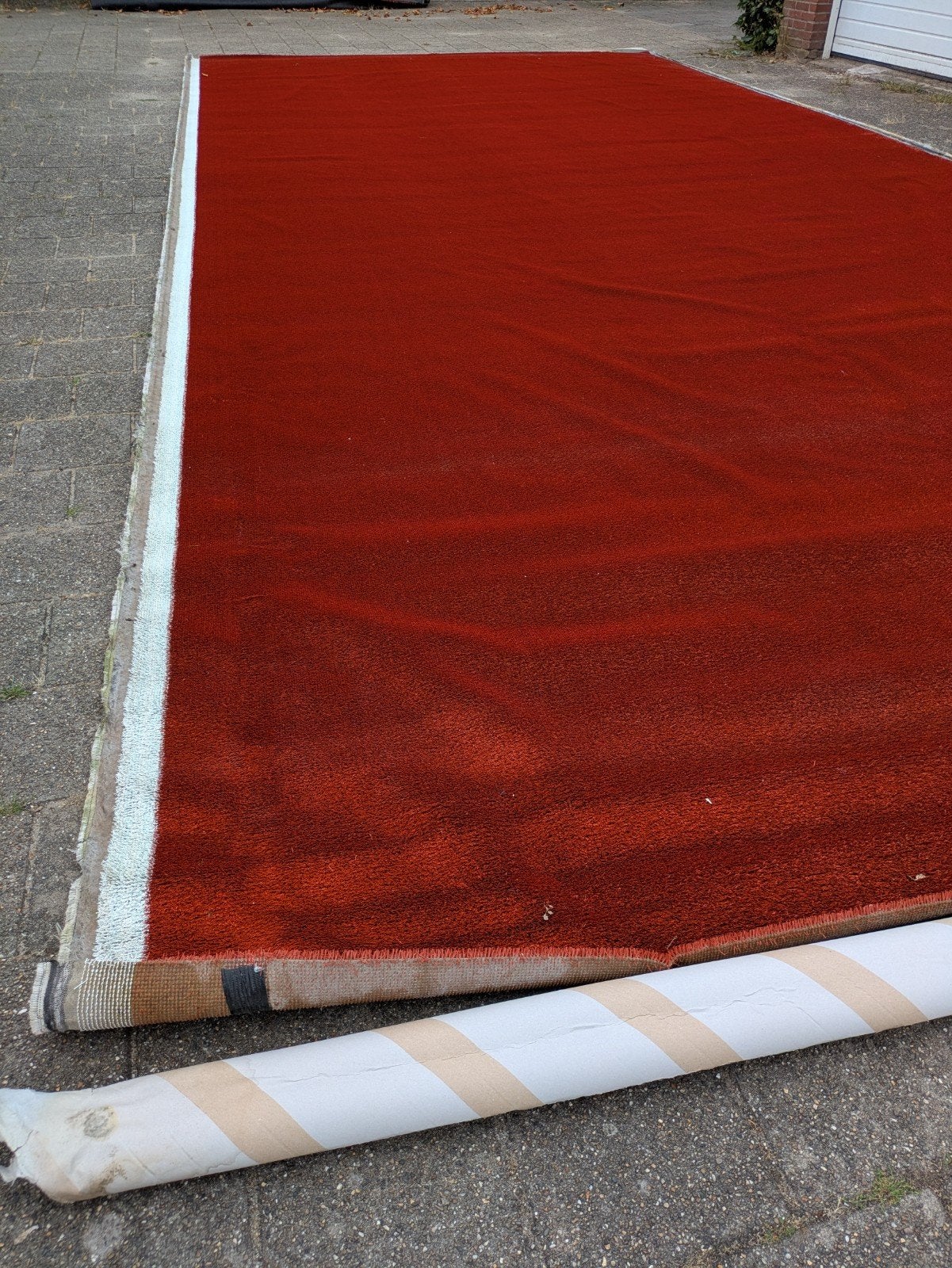 kunstgras nieuw roestkleur rood/bruin 4m*9m, Ophalen, Nieuw, 20 m² of meer, Kunstgras