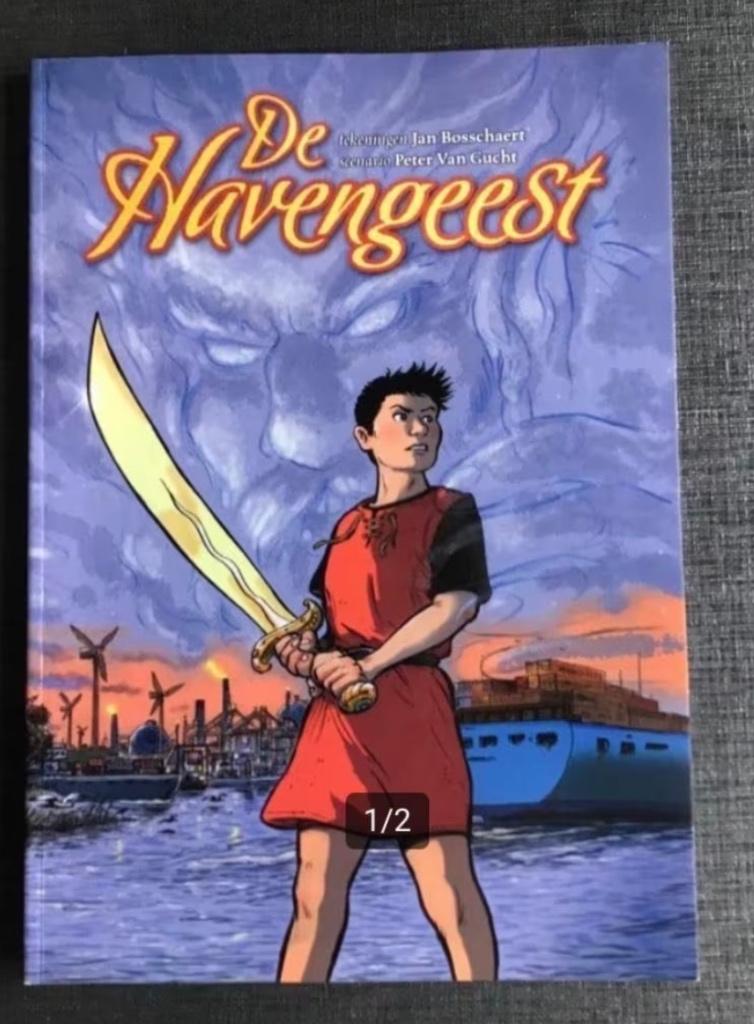 De havengeest door Jan Bosschaert, Eén stripboek, Ophalen of Verzenden, Zo goed als nieuw