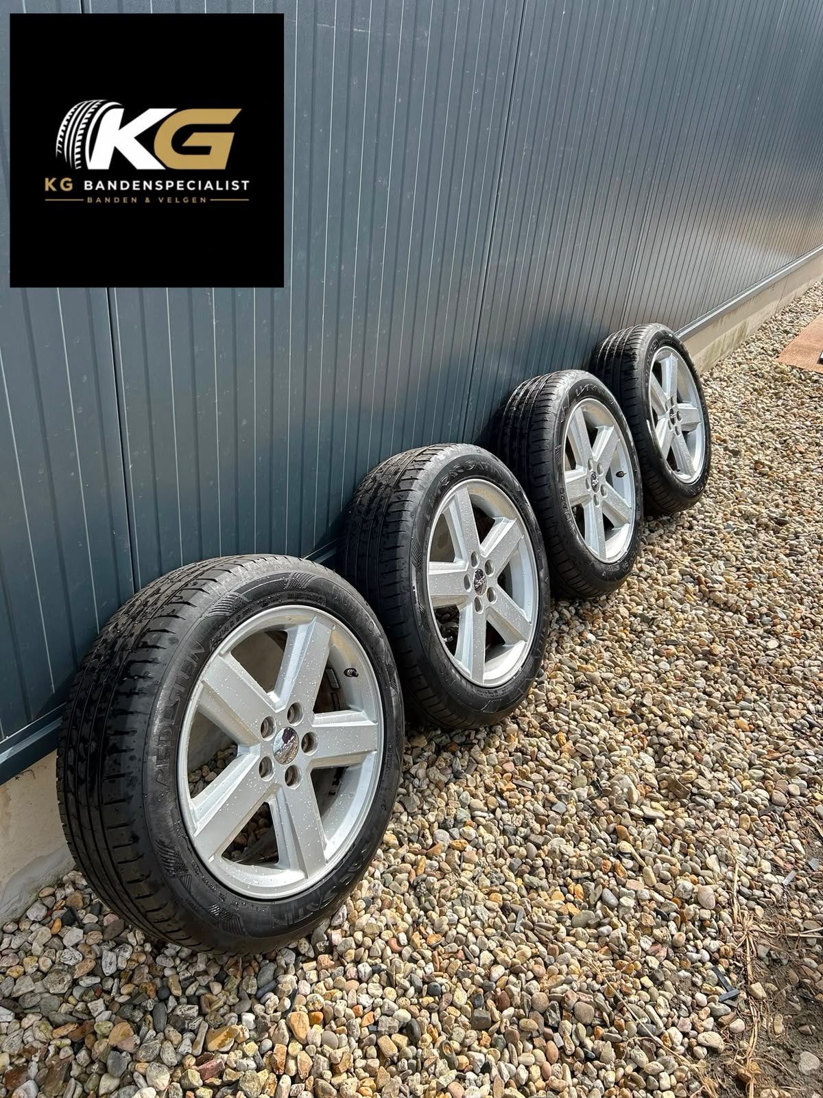 originele Set Jeep velgen 17 inch, Ophalen, 18 inch, Banden en Velgen, Personenwagen