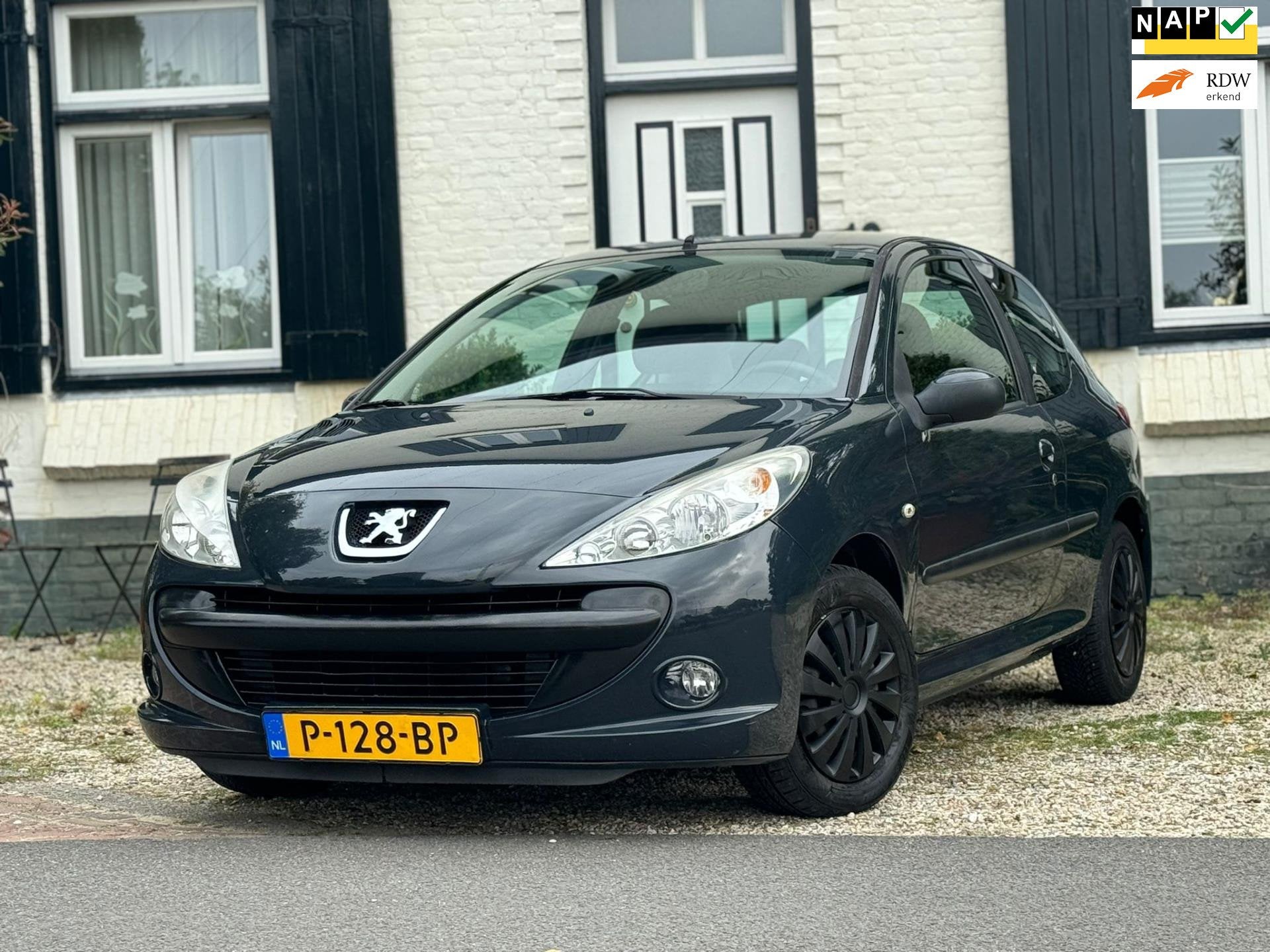 Peugeot 206 + 1.4 Urban Move|Airco|Elek-ramen|, Auto's, Voorwielaandrijving, 206+, 4 cilinders, Zwart