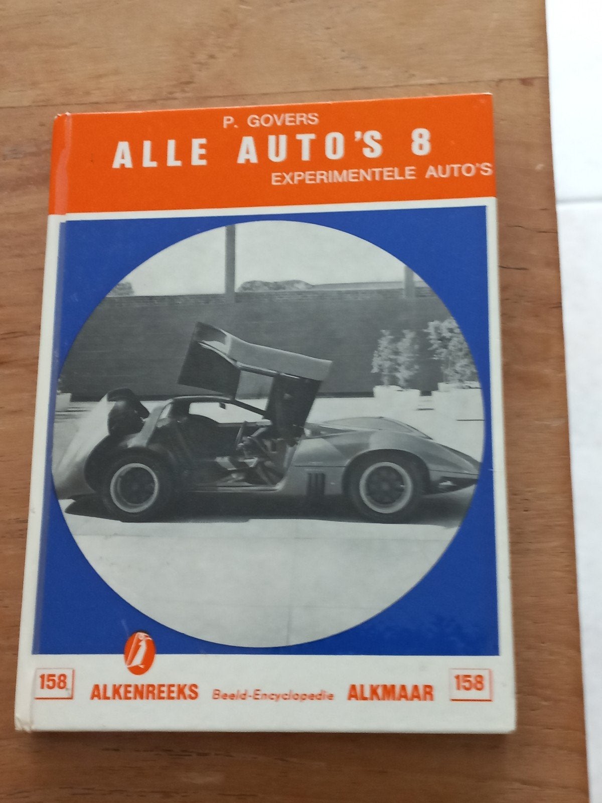 Alle Auto's 8: Experimentele Auto's - P. Govers, Ophalen of Verzenden, Gelezen, Algemeen, P. Govers