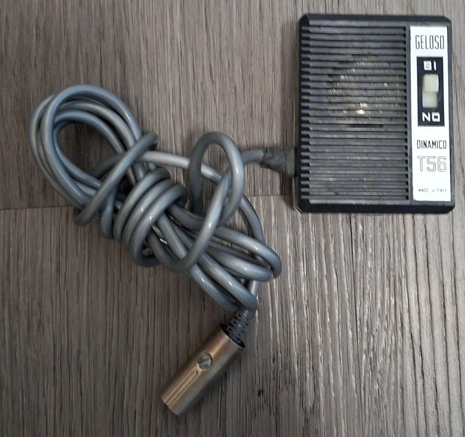Vintage Geloso Dinamico T56 Microfoon - Made in Italy, Ophalen of Verzenden