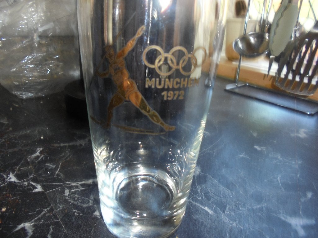 diverse bierglazen o.a. pul van olympische spelen München, Ophalen, Zo goed als nieuw, Pul(len), Overige merken