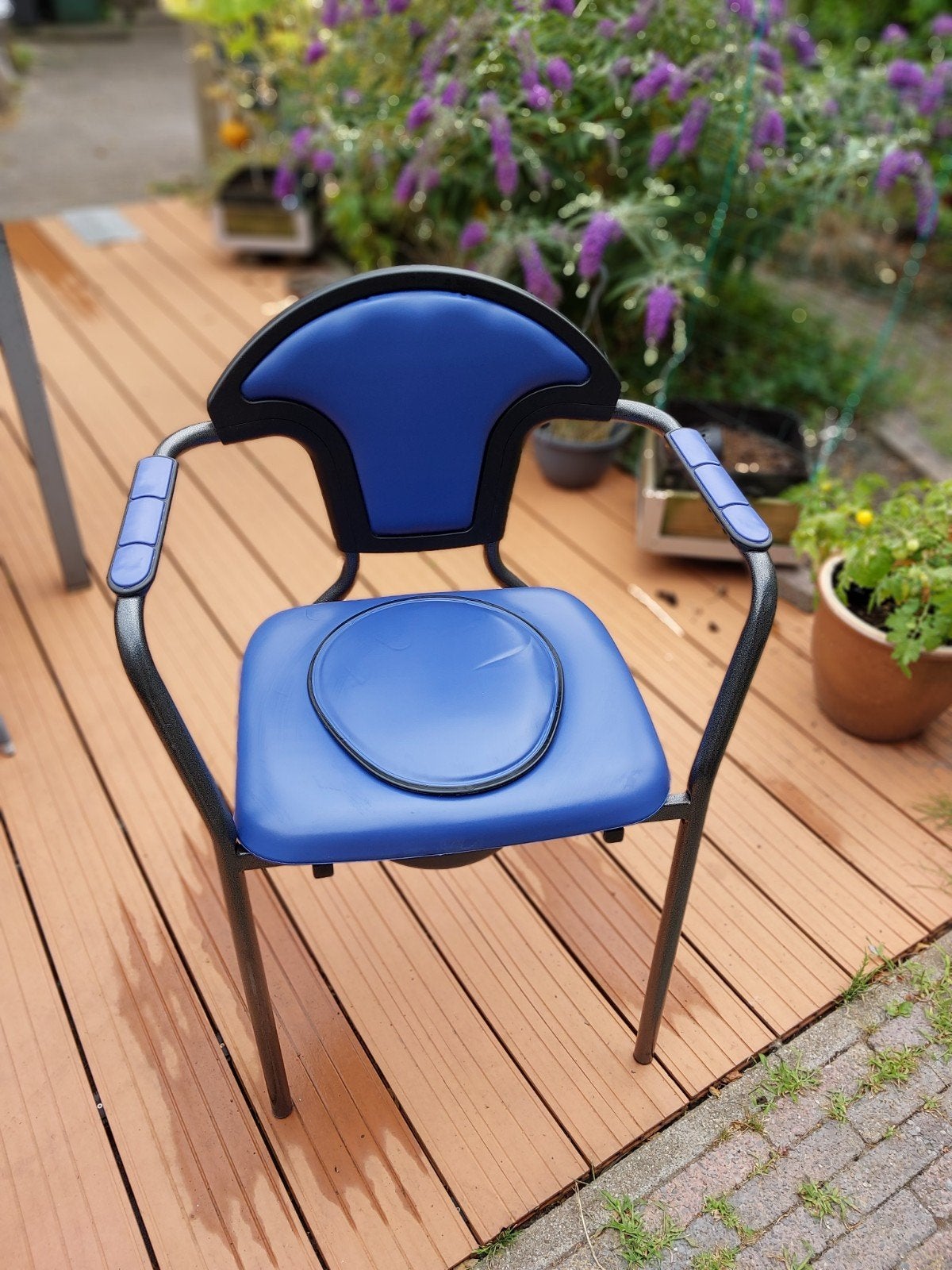 Postoel blauw., Ophalen, Zo goed als nieuw