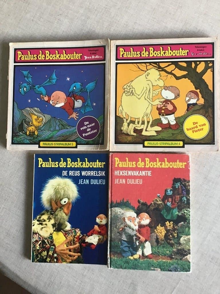 4 uitgaves van Paulus de boskabouter door Jean Dulieu, Boeken, Ophalen of Verzenden, Gelezen, Fictie algemeen