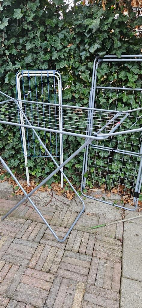 3x inklapbaar droogrek, Tuin en Terras, Droogmolens en Wasrekken, Ophalen