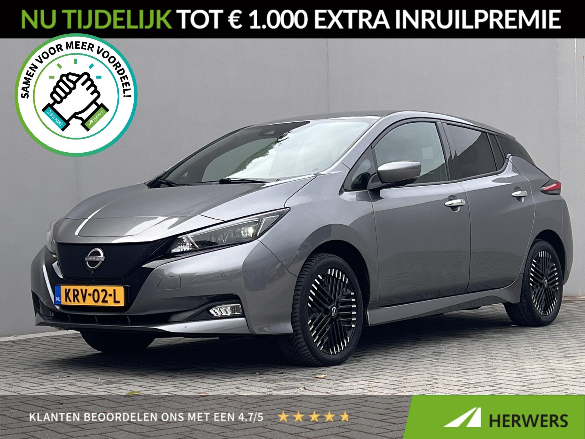 Nissan LEAF e+ N-Connecta 62 kWh / Dealer onderhouden / Accu