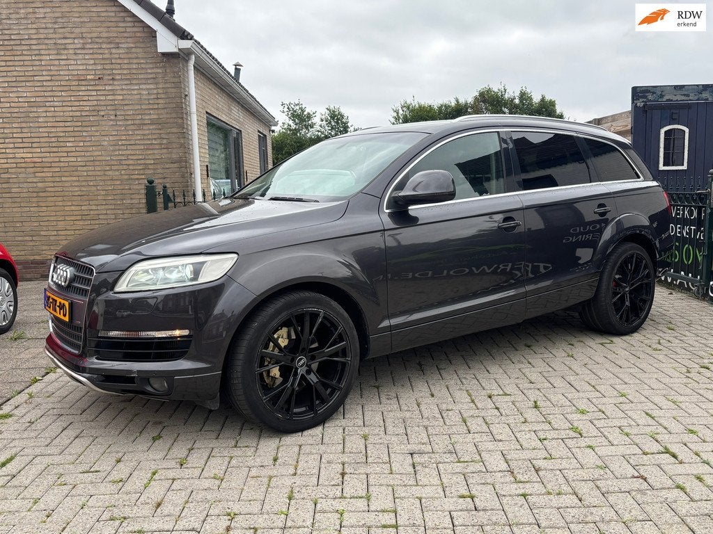 Audi Q7 3.0 TDI quattro 5+2 |YOUNGTIMMER trekhaak | memory s, Auto's, Audi, Automaat, Gebruikt, 7 stoelen, 233 pk