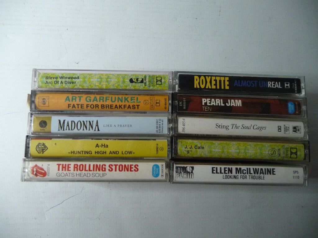 C. Cassettebandjes originele opnamen. o.a  A-Ha, Sting,, Cd's en Dvd's, Cassettebandjes, Gebruikt, 2 t/m 25 bandjes, Ophalen of Verzenden