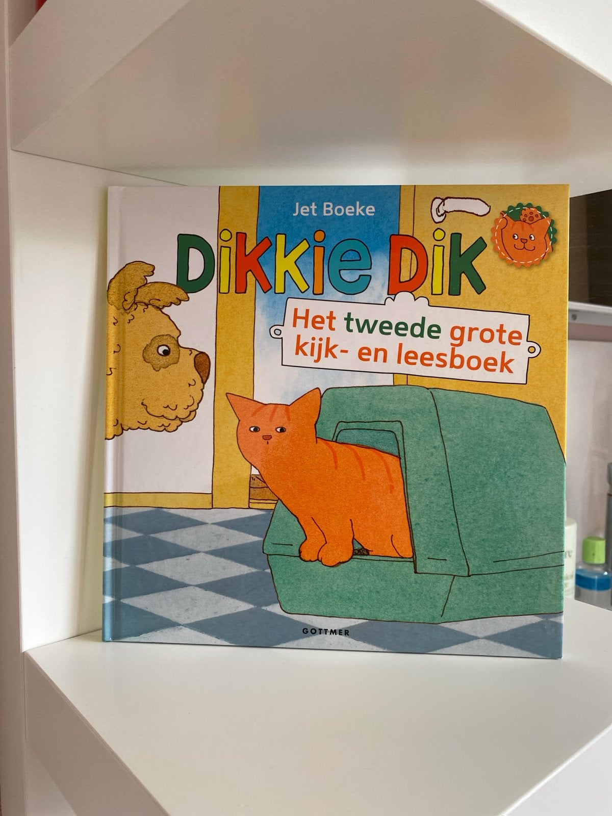 Dikkie Dik: Het tweede grote kijk- en leesboek, Boeken, Fictie algemeen, Jongen of Meisje, Ophalen of Verzenden, Zo goed als nieuw