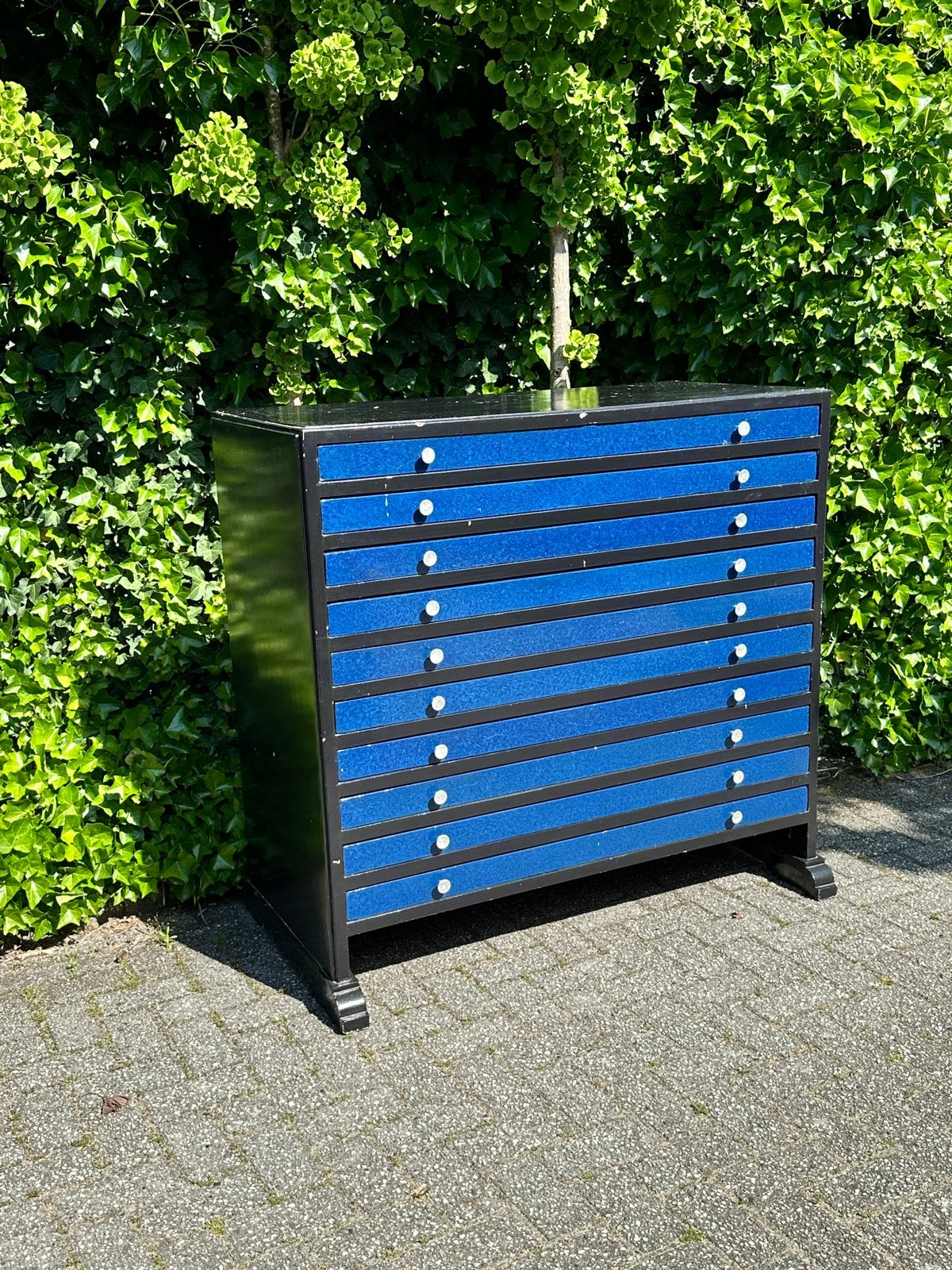 Dossierkast met laden, Ophalen, Overige materialen, 5 laden of meer, 100 tot 150 cm