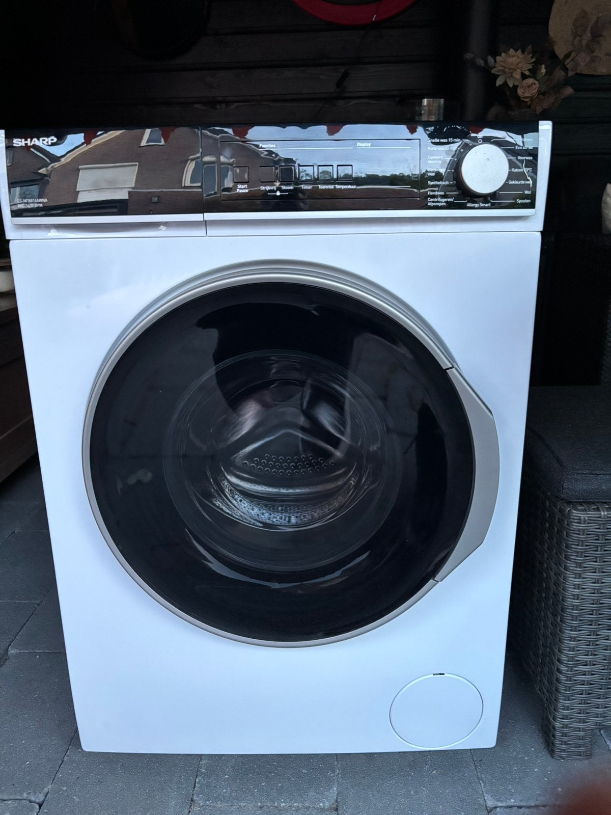 Wasmachine, Witgoed en Apparatuur, Minder dan 85 cm, Ophalen of Verzenden, Zo goed als nieuw, Voorlader